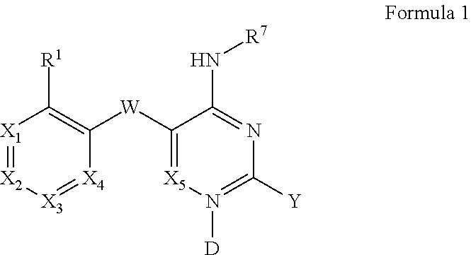 Pyrimidines and variants thereof, and uses therefor