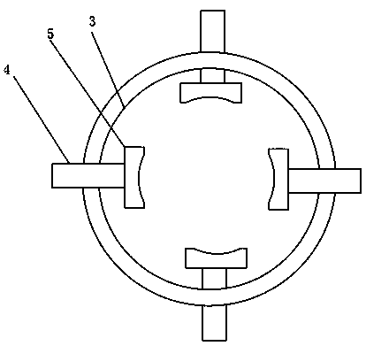 Article clamping device of automatic paint spraying equipment