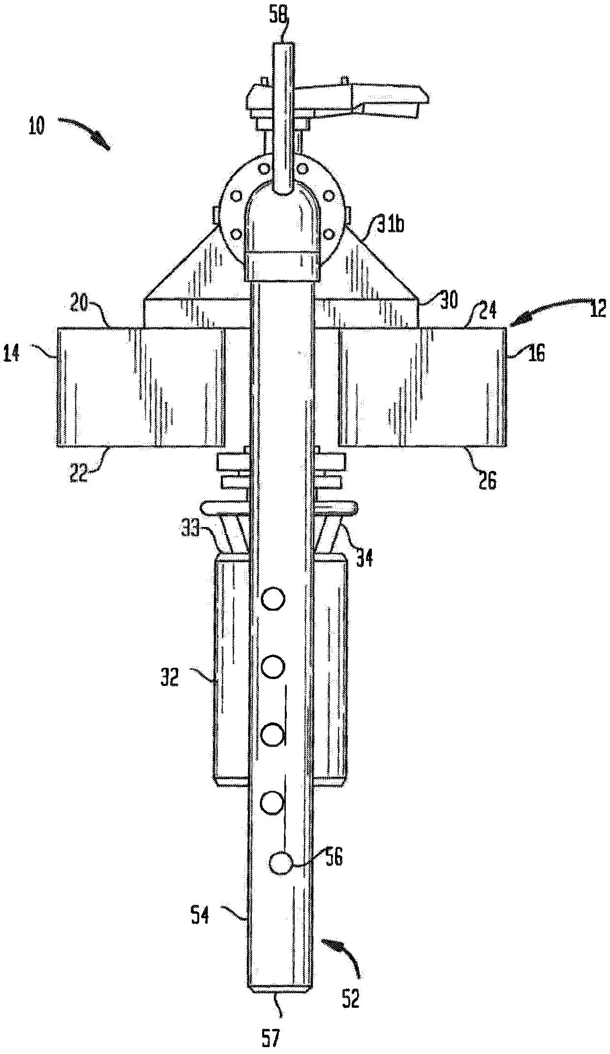 Oxygen dissolving apparatus for pond