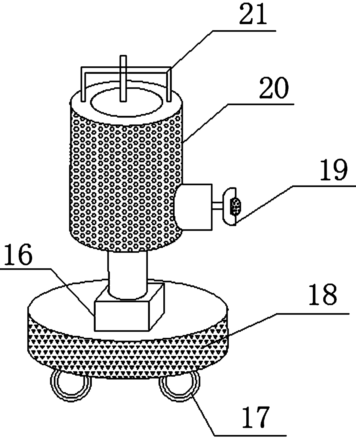 Nano-material freeze-drying preparation equipment