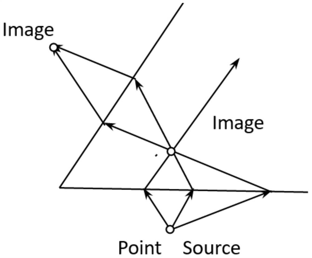 Photonic crystal super-resolution imaging device with variable period grating