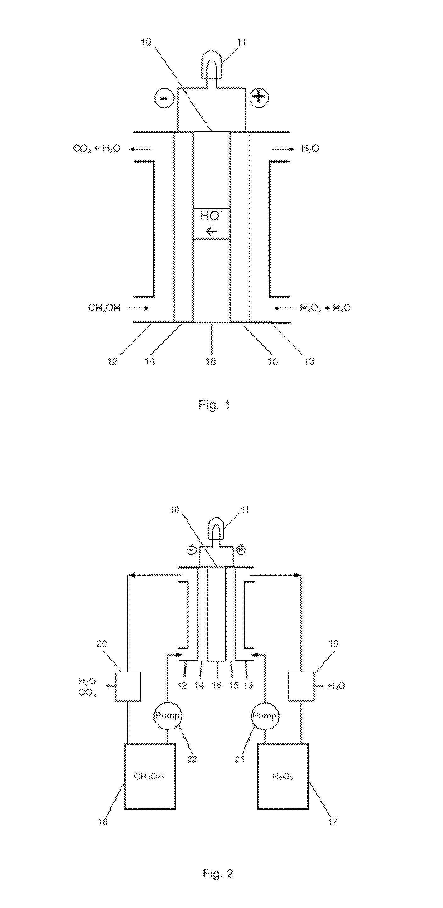 Methanol and Hydrogen Peroxide Fuel Cell with Hydroxyl Ion Exchange Membrane