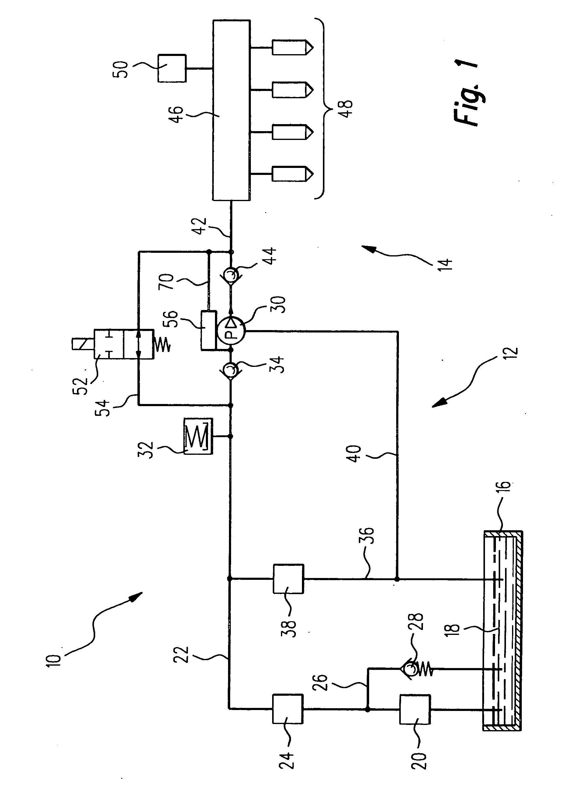 High-pressure fuel pump with a pressure relief valve