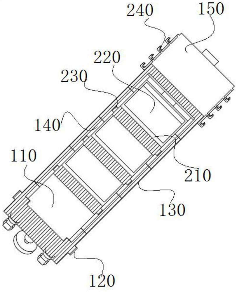 Multifunctional photovoltaic electromechanical equipment combined tool rack