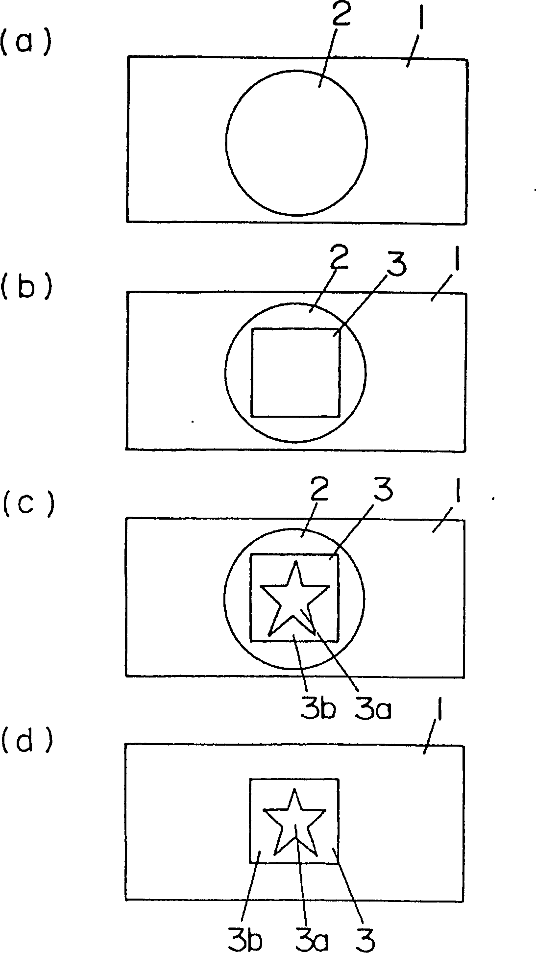 Decorative method for forming body