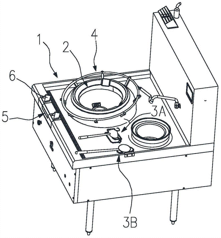 An air-proof burning energy-saving stove