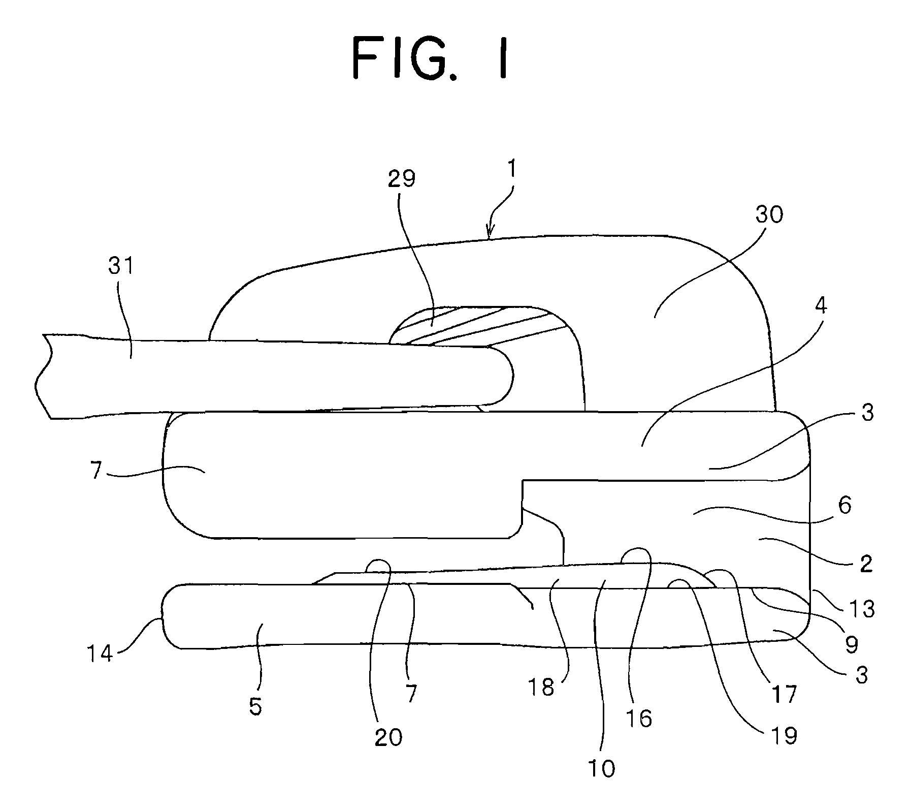 Slider for slide fastener