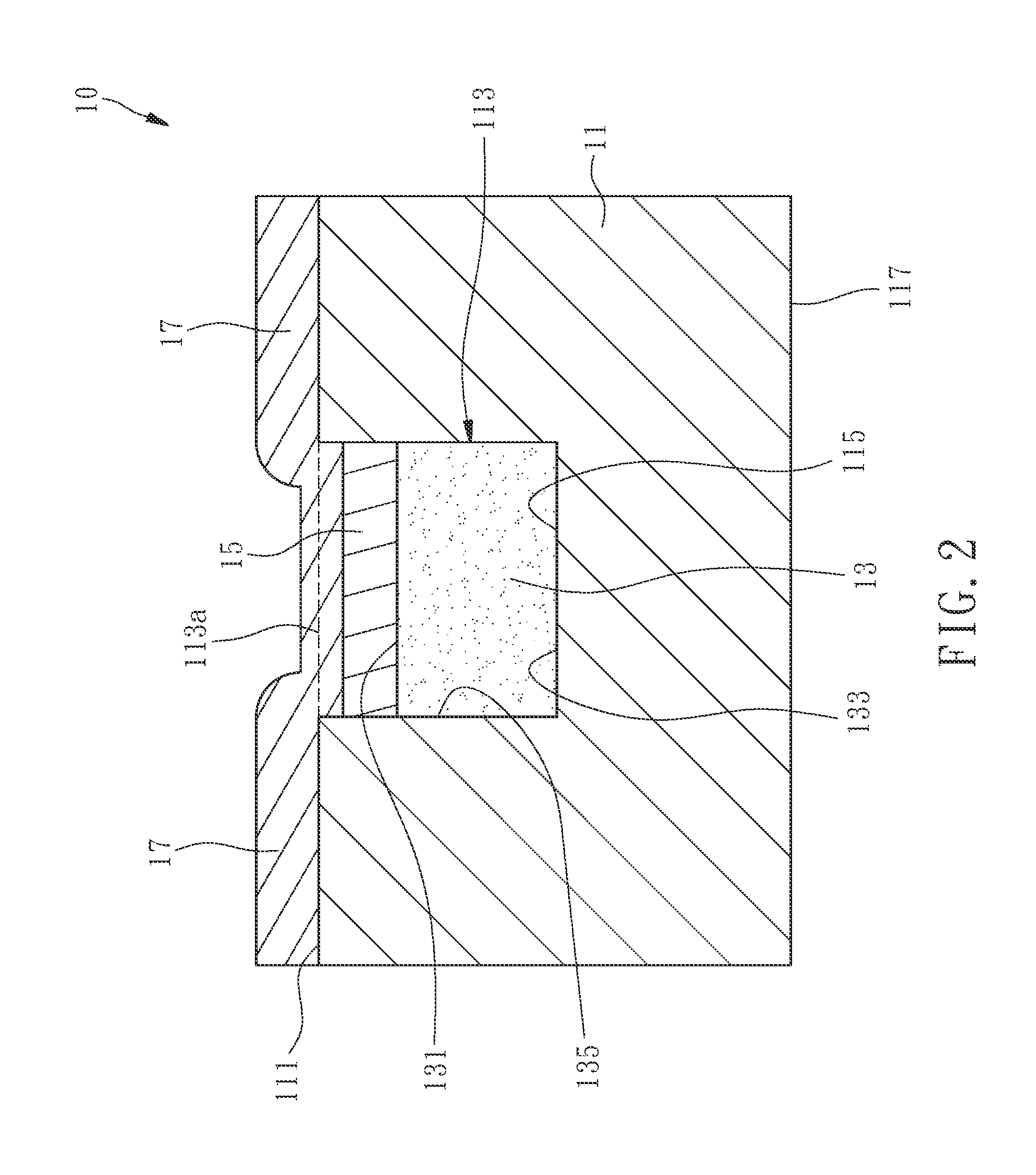 Sensing circuit structure and manufacturing method of same