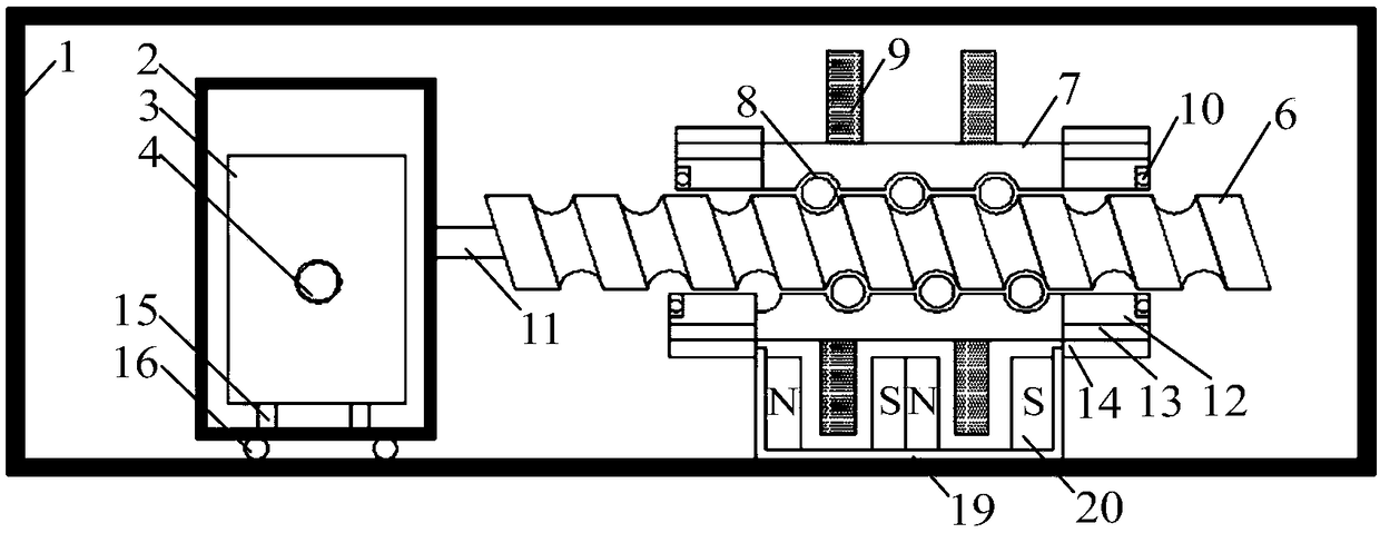 Energy recovery type eddy current damper