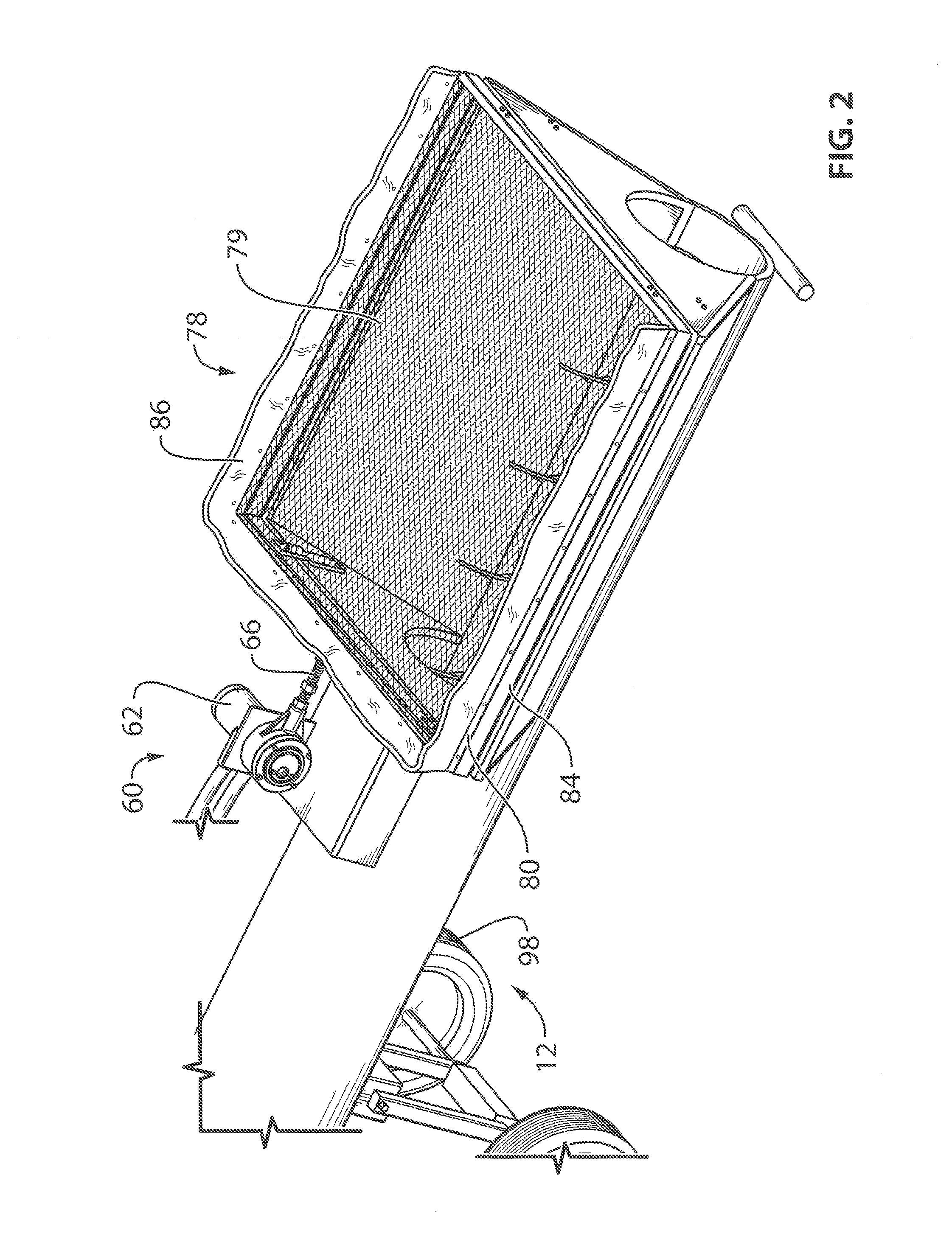 Combined Auger and Screening Apparatus for Screening and Conveyance of Granular Fertilizer or the Like