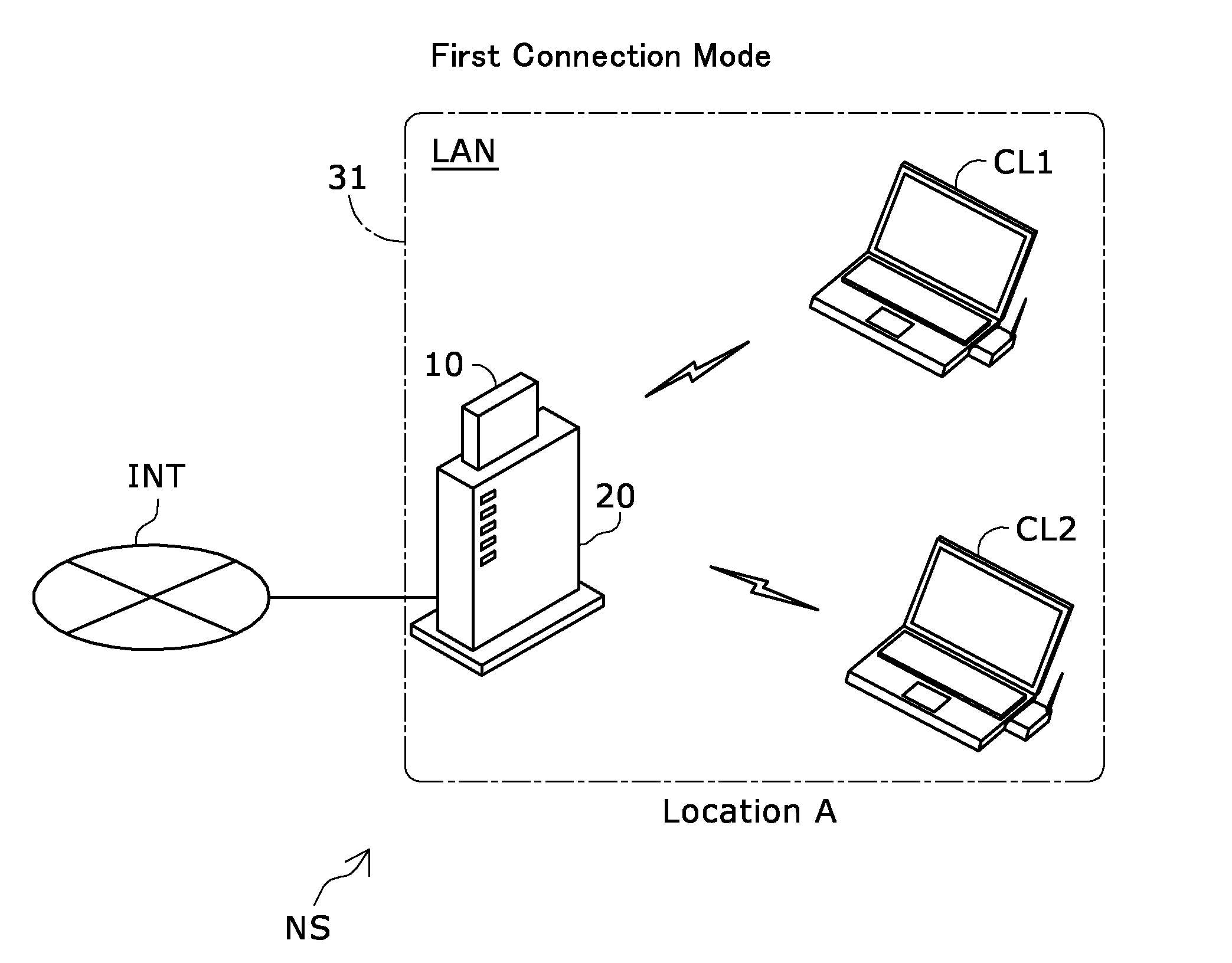 Wireless Network System, Method of Controlling the System, and Wireless Network Relay Device