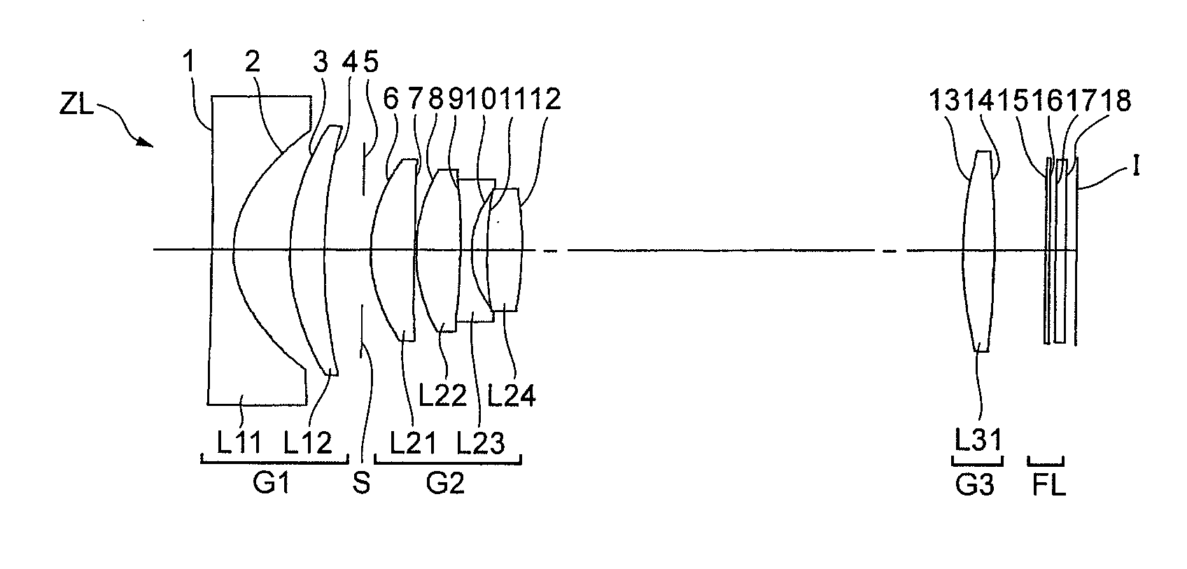 Zoom lens, optical apparatus and method for manufacturing zoom lens