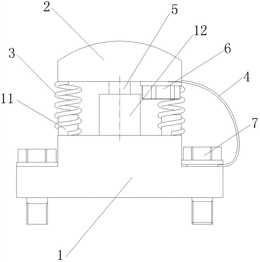 Carbon dioxide (CO2) welding machine automatic grounding device