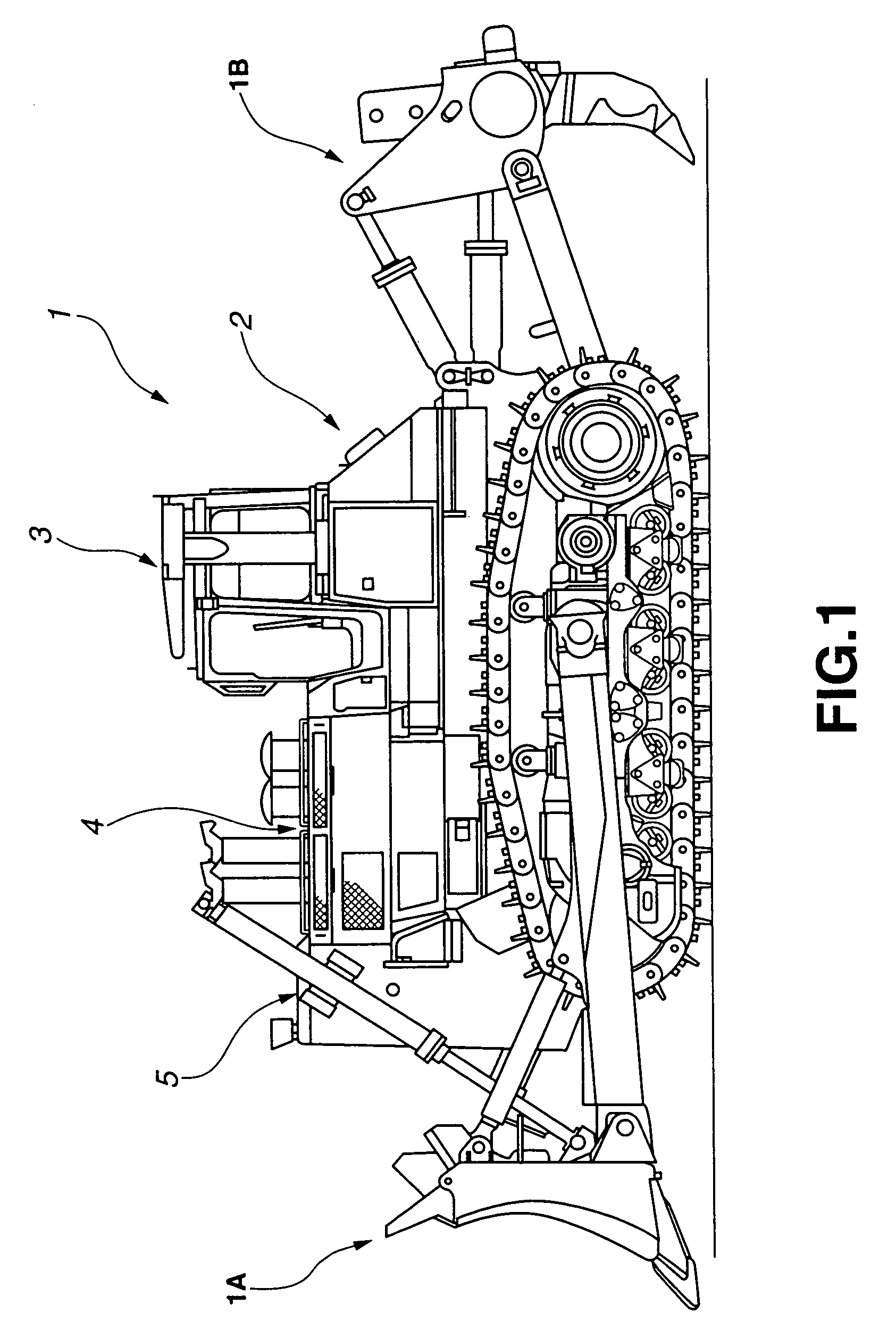 Engine compartment cover for work machine