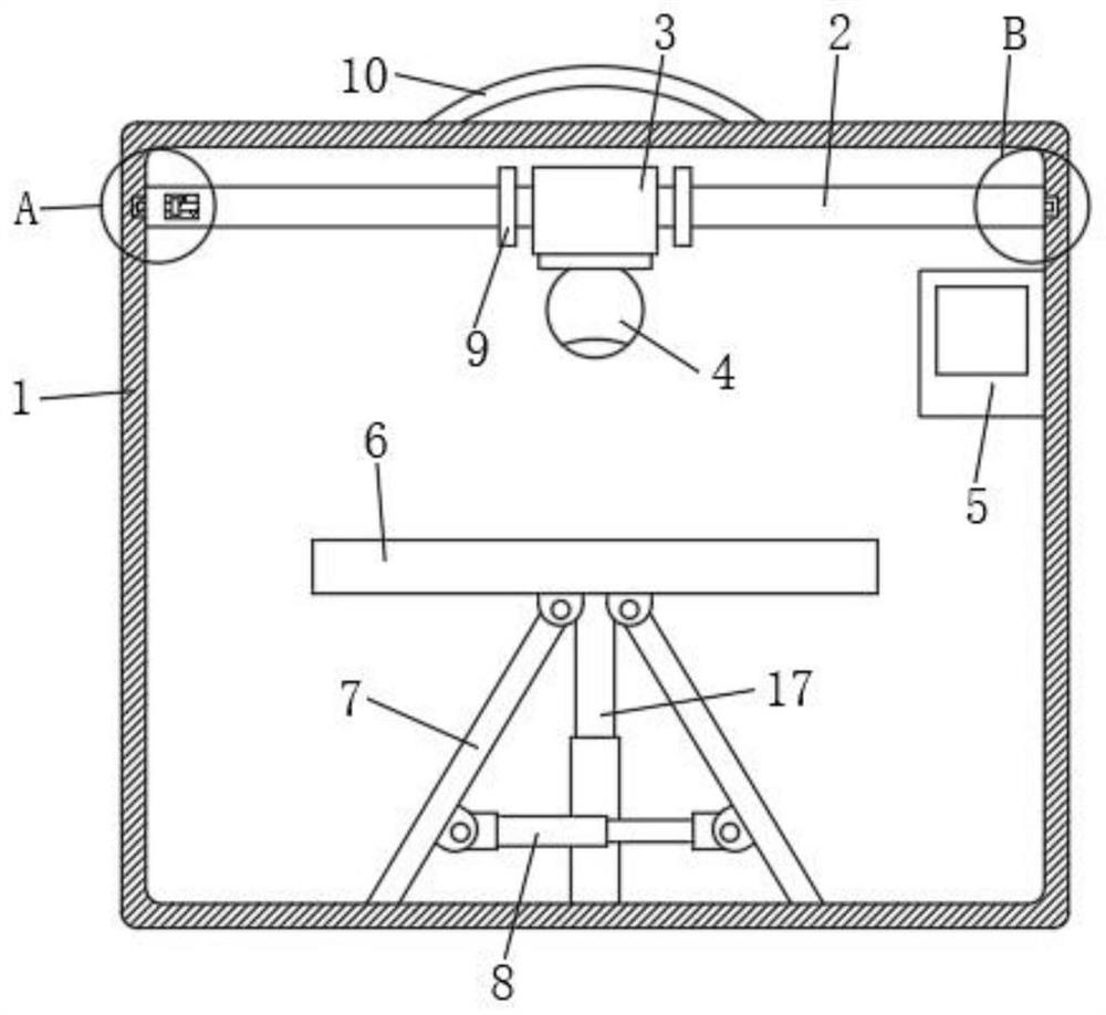 Novel portable detection device for automobile instrument