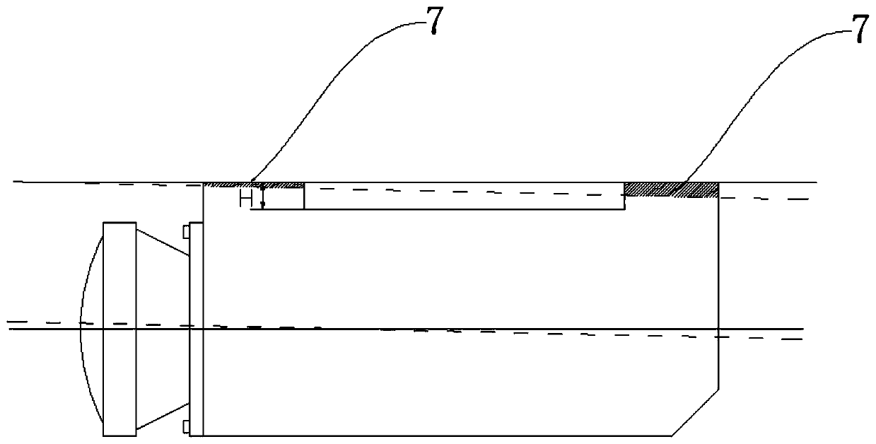 Thermal-imager installation reference surface deviation elimination installation and adjustment method