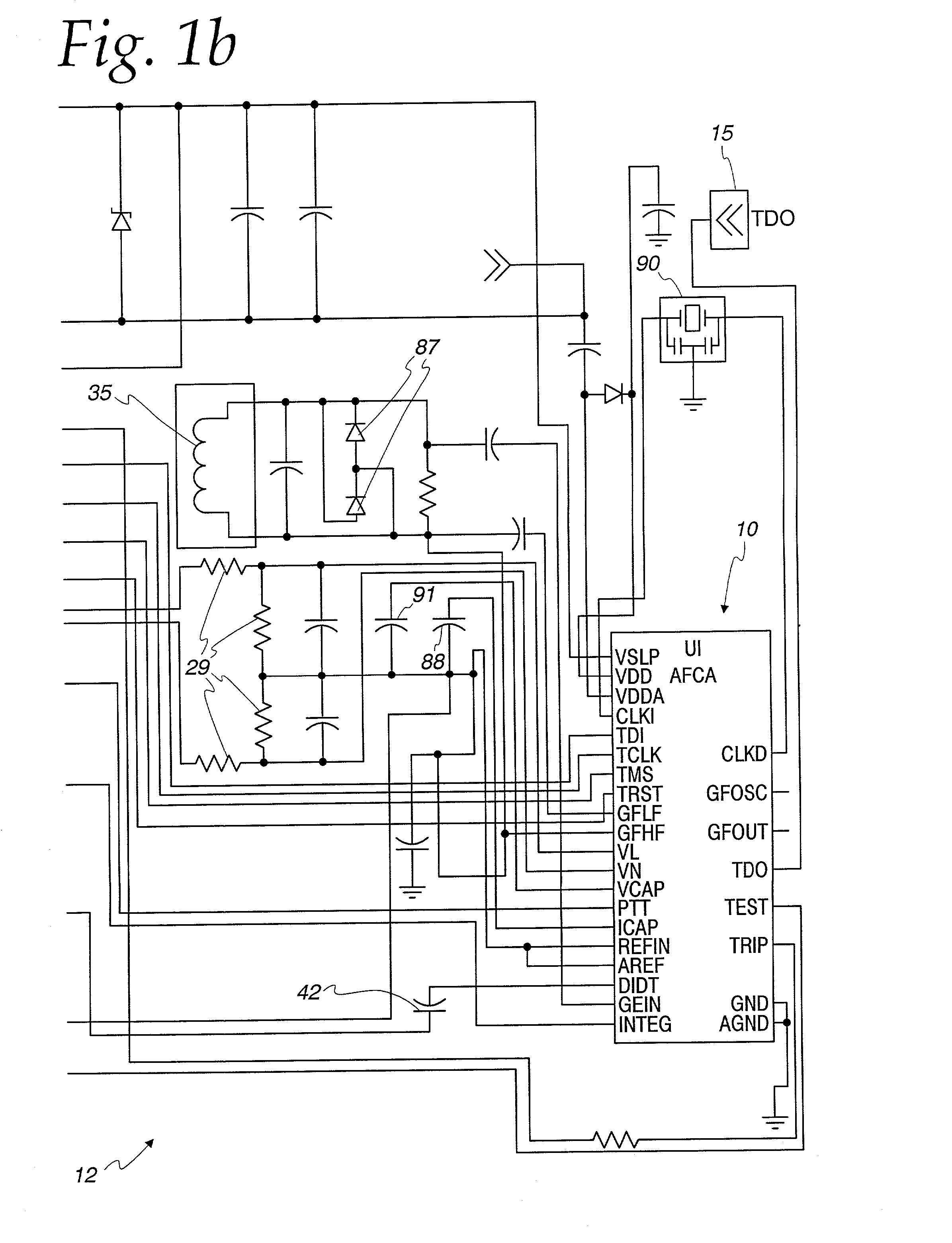 Arc detection using load recognition, harmonic content and broadband noise