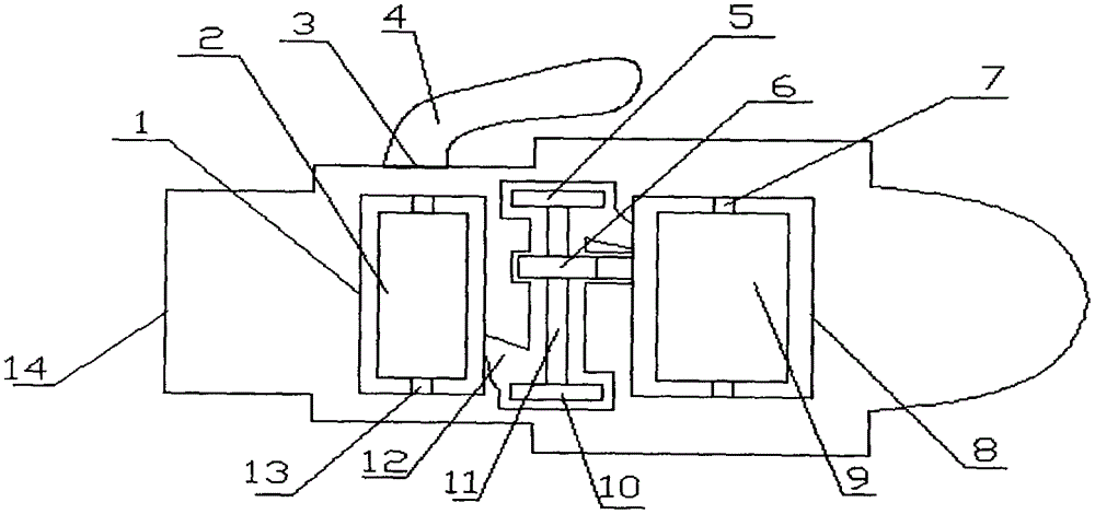 Electric planer with heat dissipation function