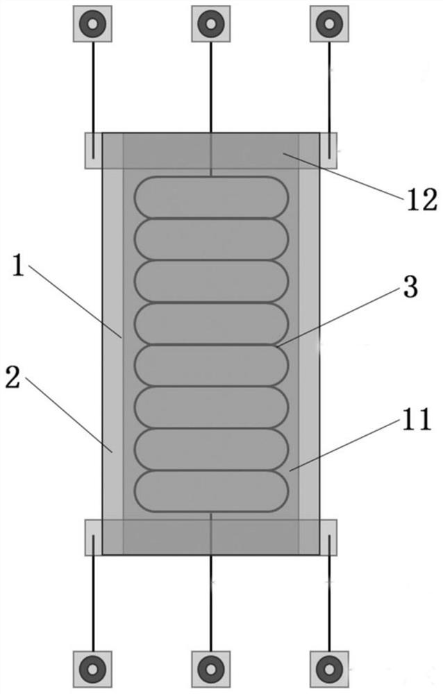 Ammonia gas sensor based on vanadium disulfide nanosheet as well as preparation method and application thereof