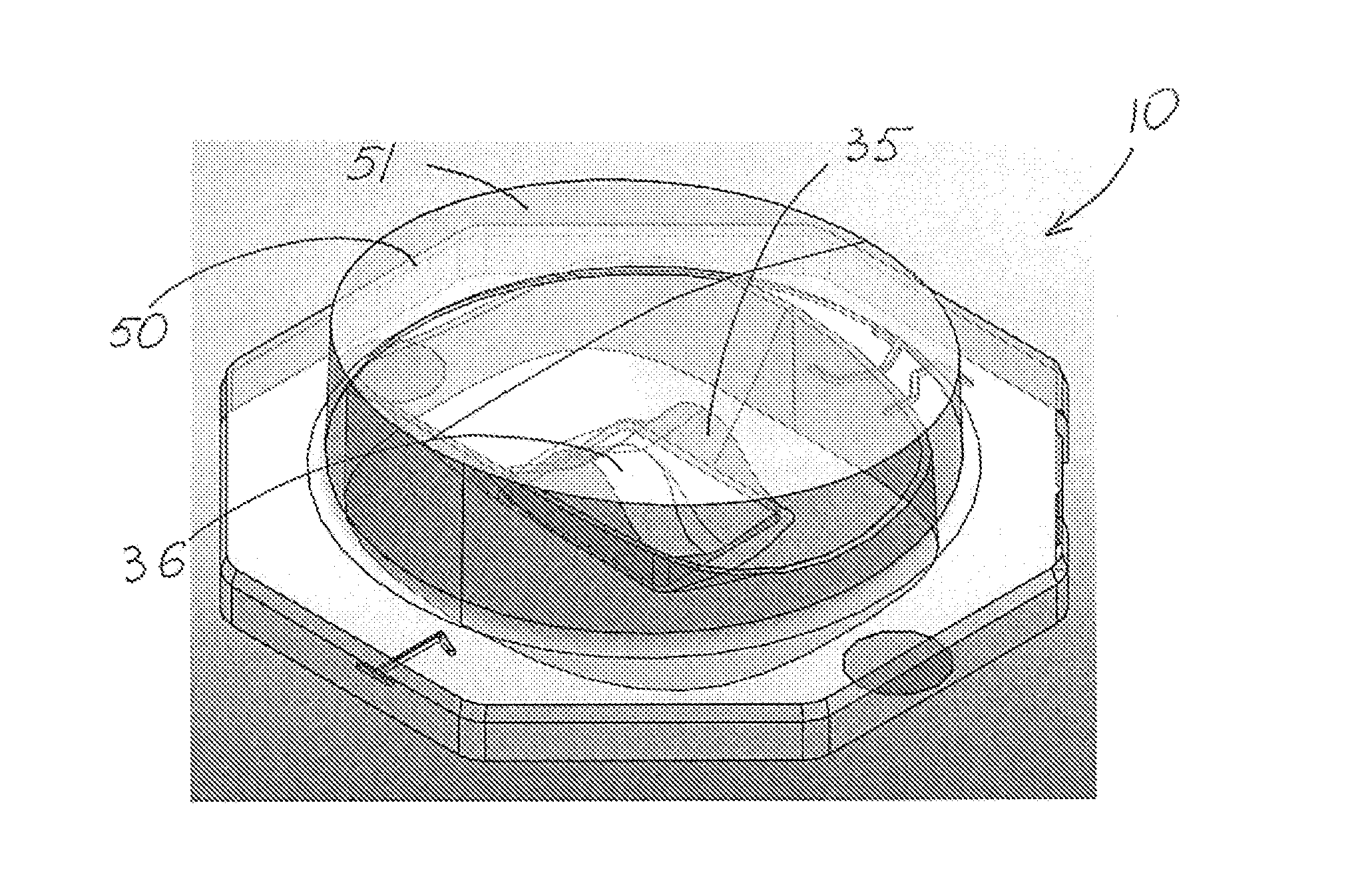 Lens for Wide Lateral-Angle Distribution