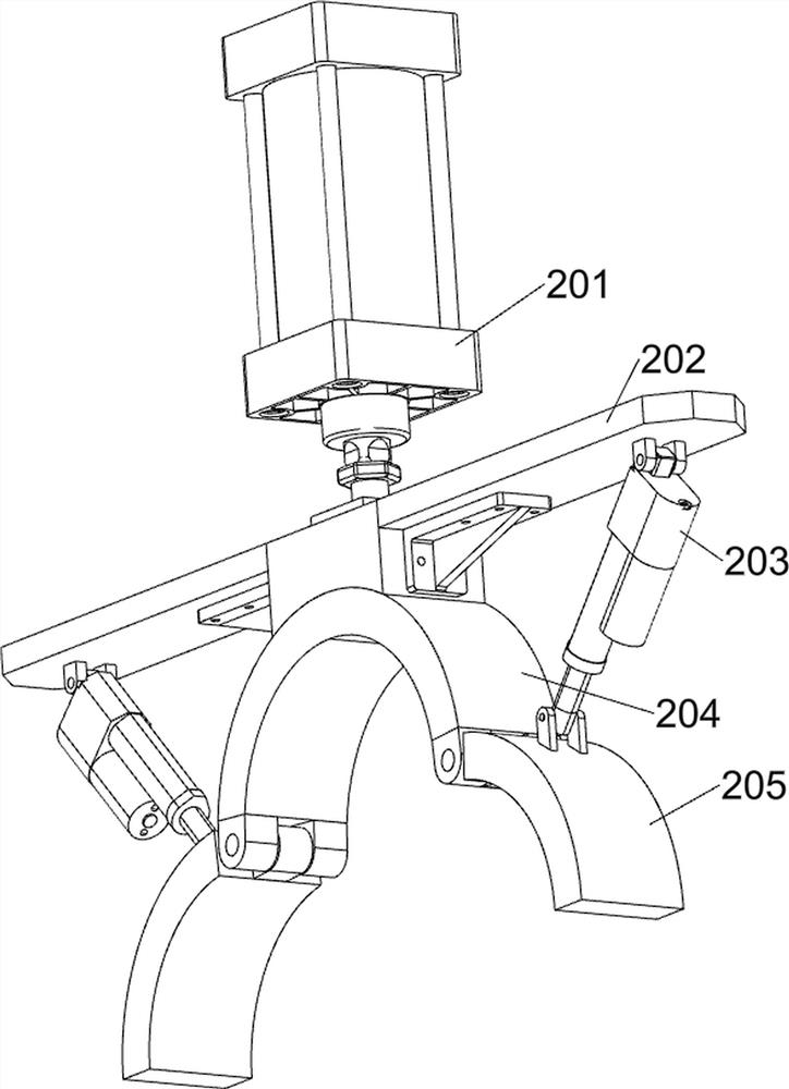 Petroleum pipeline installation lifting appliance capable of achieving closed polishing