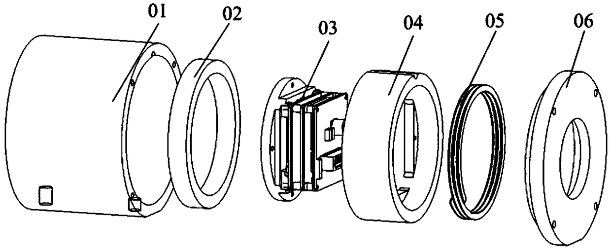 Infrared thermal imager and infrared thermal imager shock absorbing device