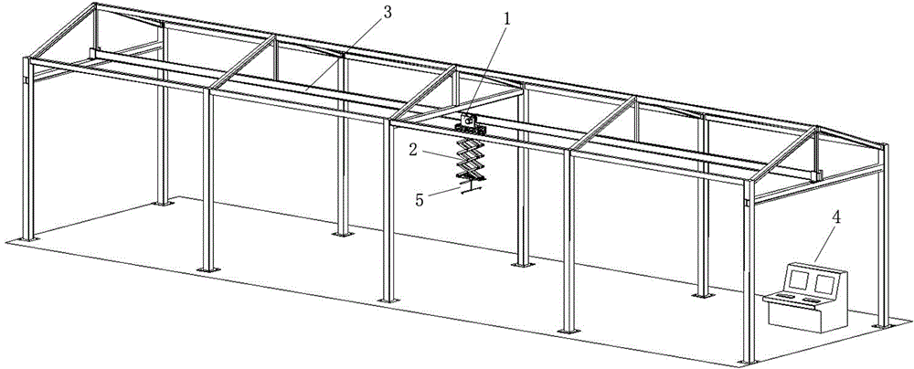 Indoor simulation testing platform and method for two-phase flow field of spraying of plant protection unmanned aerial vehicle