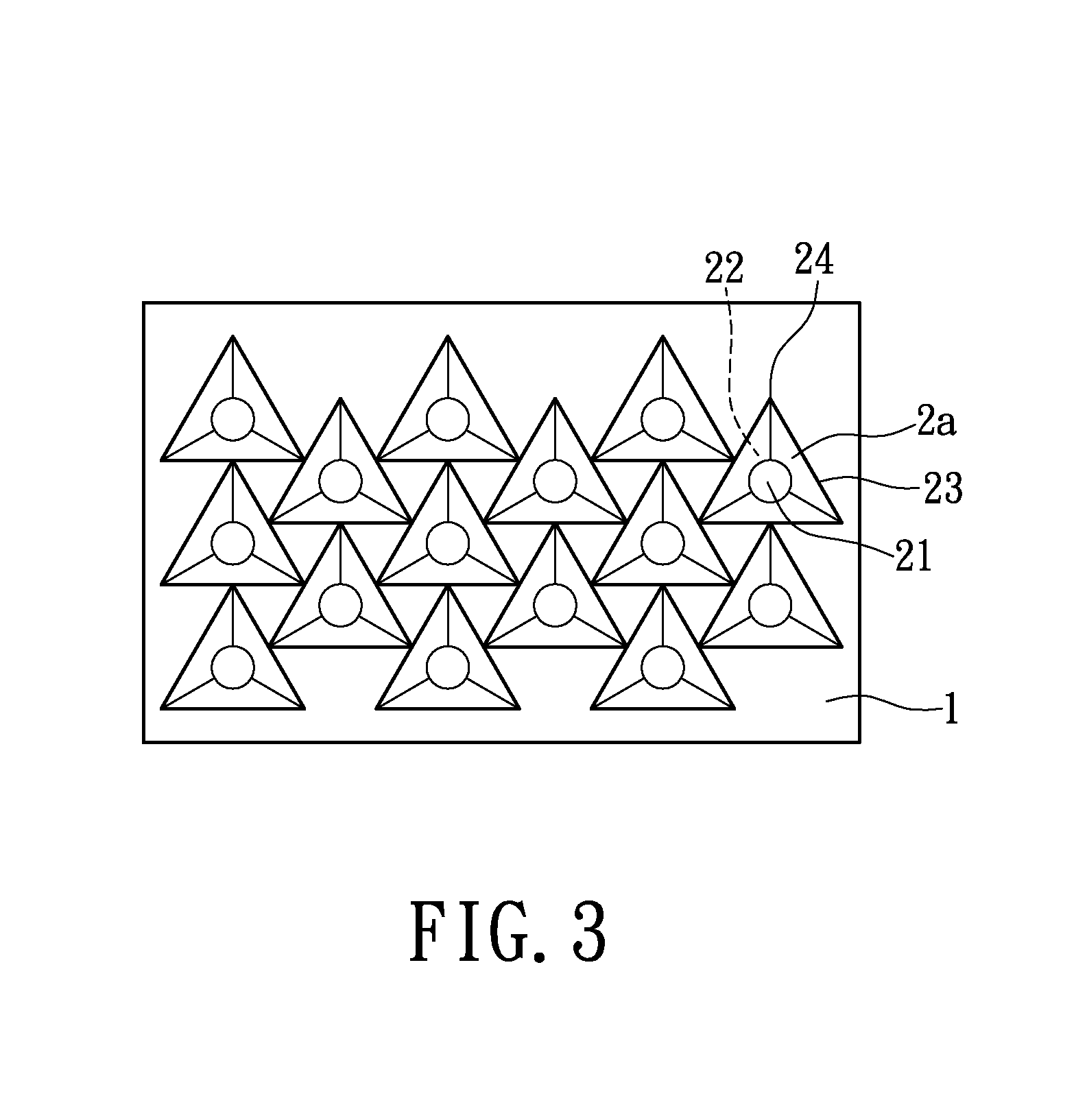 Patterned substrate and light emitting diode structure