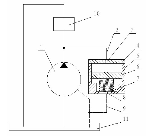 Pulse attenuation plunger pump based on resistor-capacitor (RC) filter theory