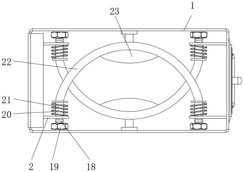 Fragile product packaging box with compression resistance and collision prevention functions