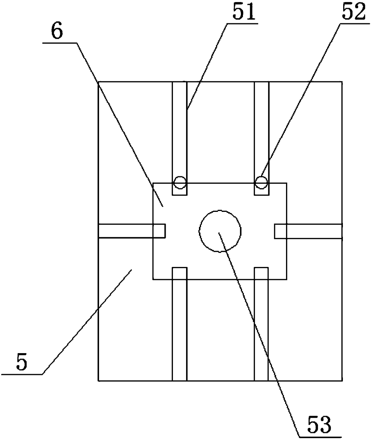 Linkage production line for rapid clamping, positioning and debugging of paper pulp moulds