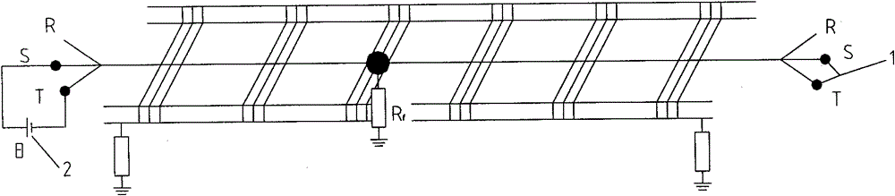 A method for detecting grounding faults of bridge cables