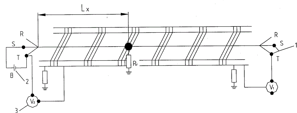 A method for detecting grounding faults of bridge cables