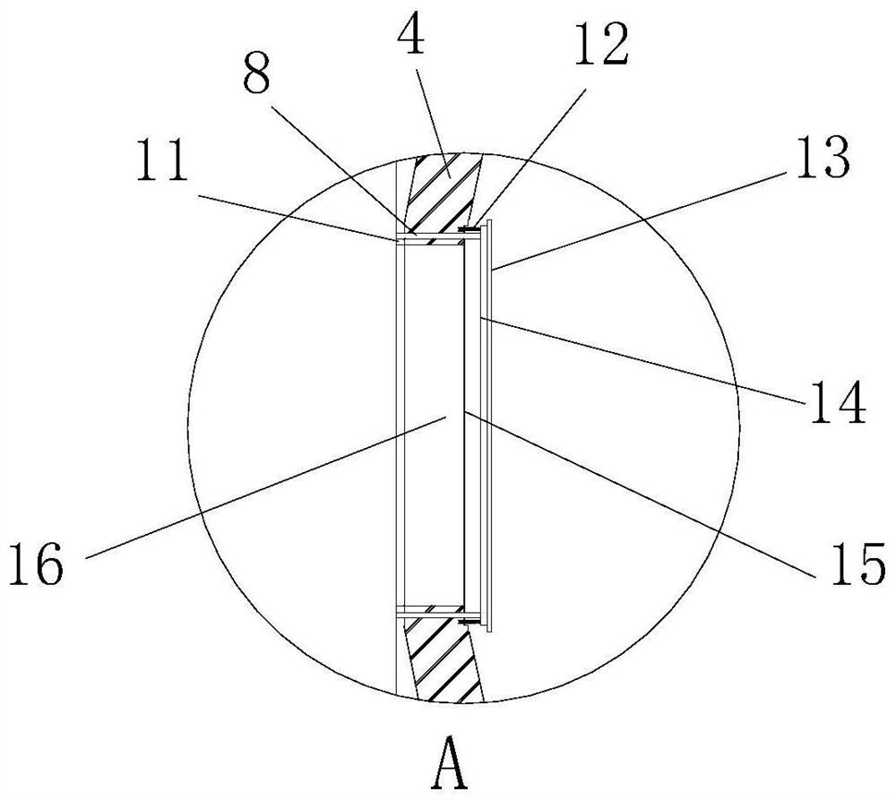 Construction platform for building external wall and wall surface detection method based on platform