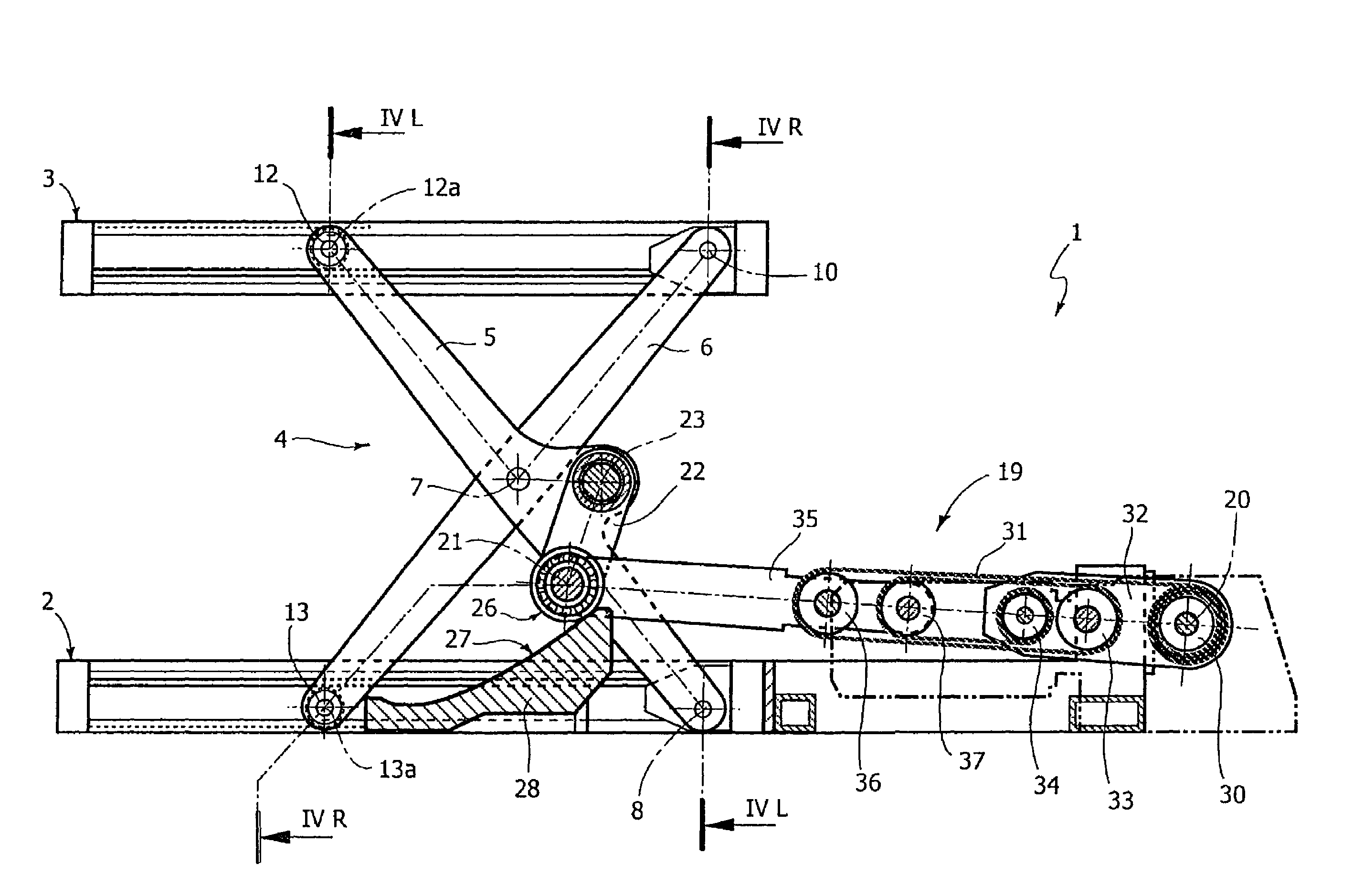 Load lifting device