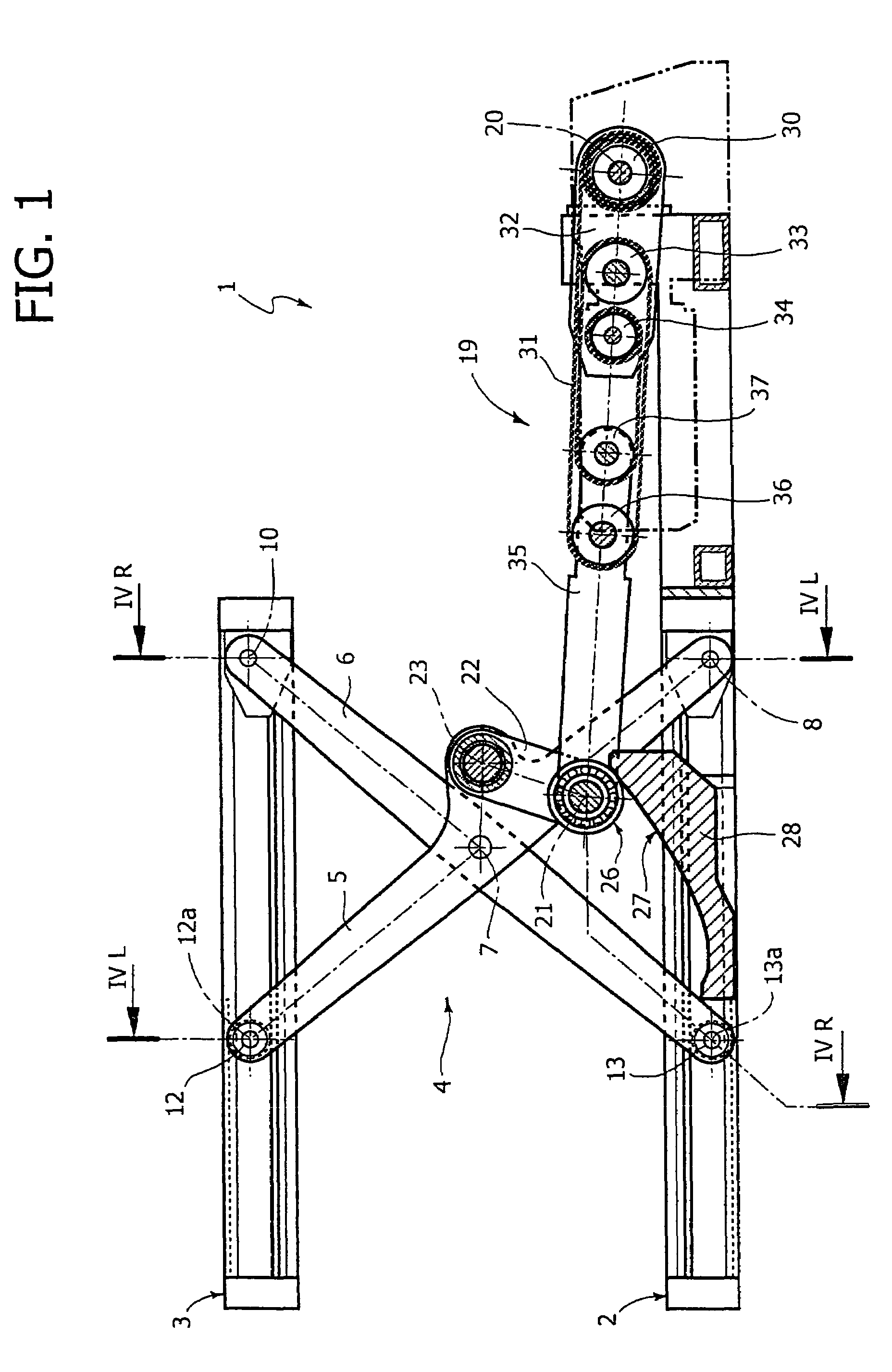 Load lifting device