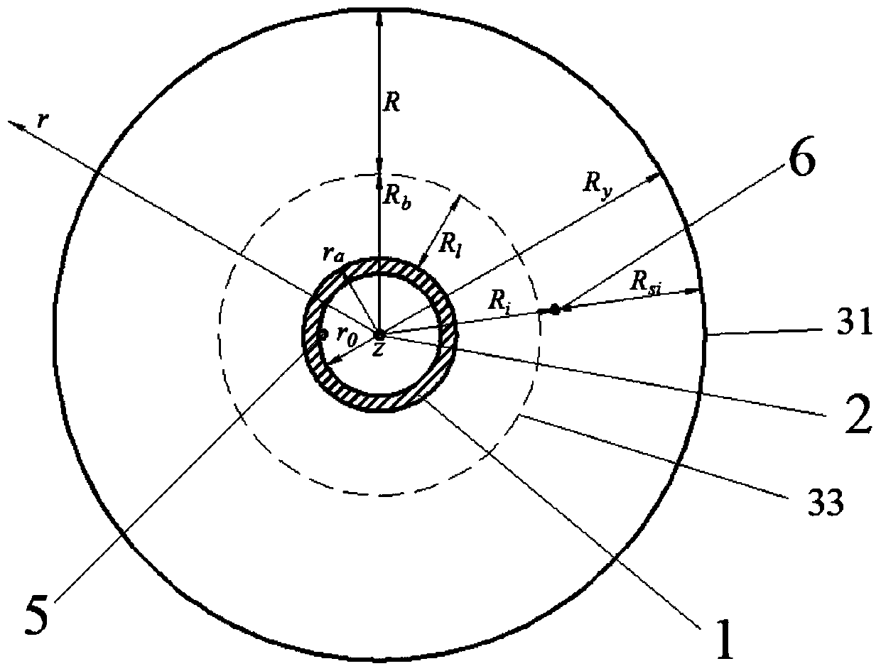 Method for determining pumping volume of suspended curtain confined water foundation pit based on three-dimensional drawdown