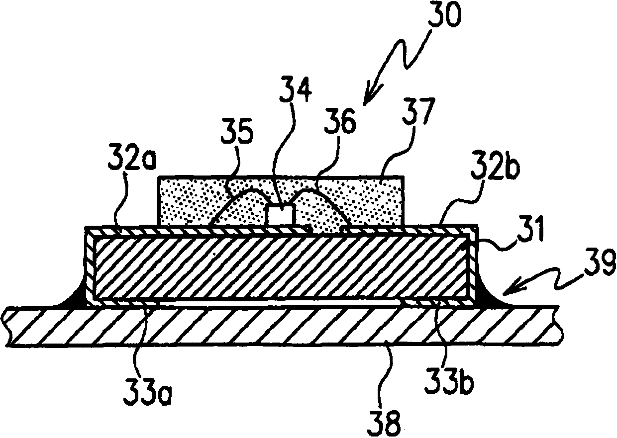 Light emitting diode with heat release effect