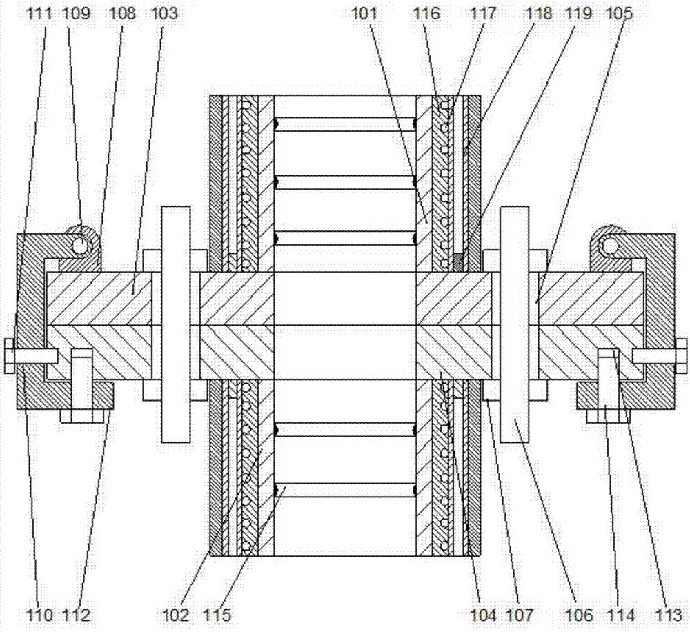 Intelligent frost-crack prevention pipeline connecting equipment for industrial building of large smart city