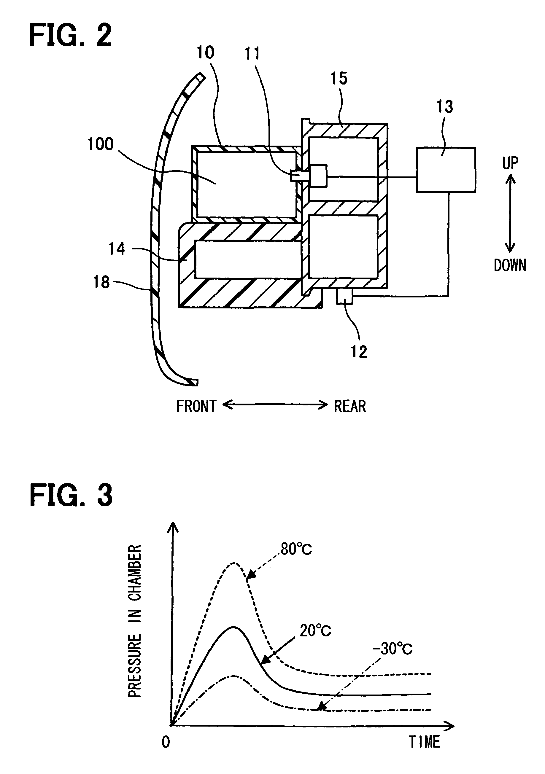 Collision detecting device