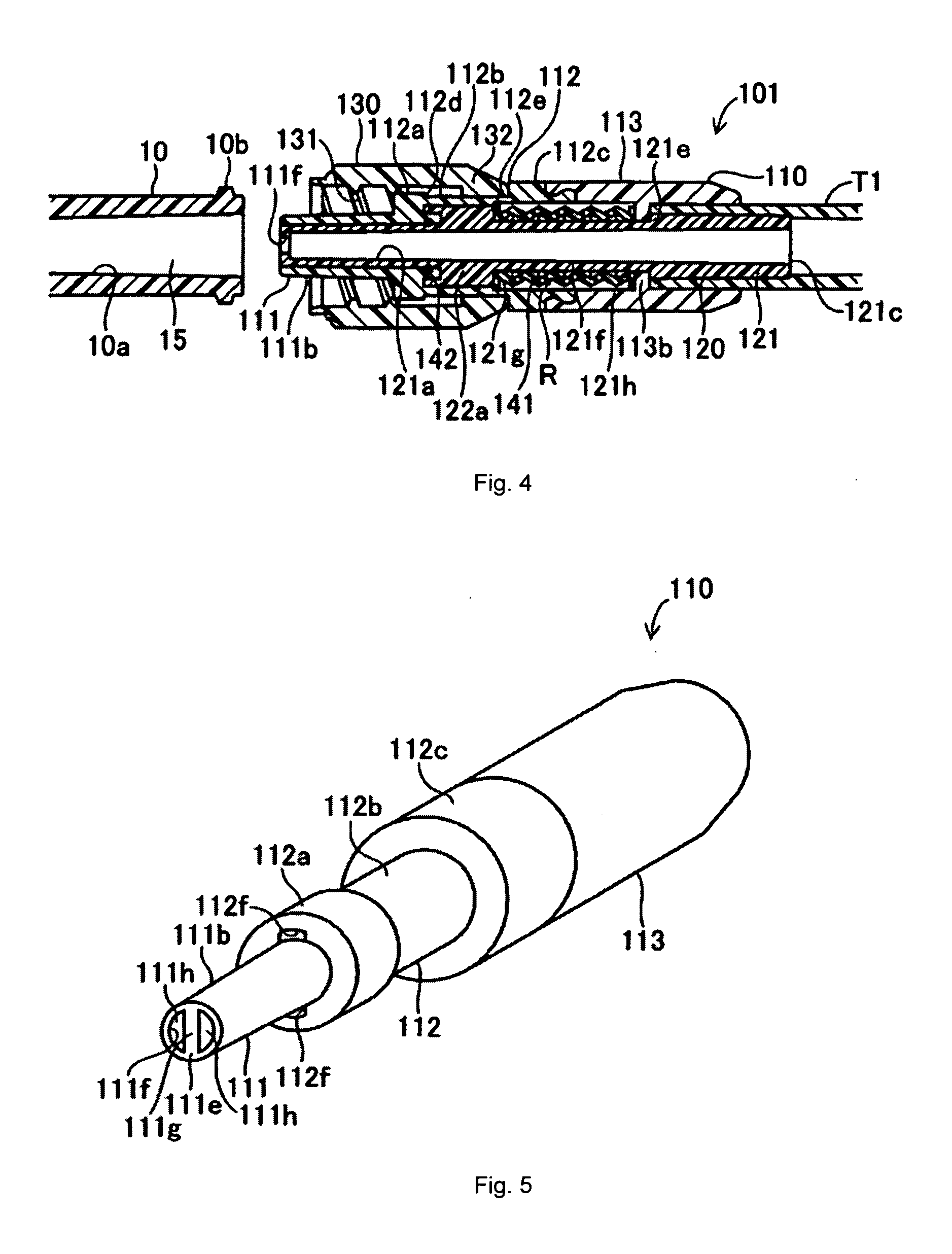 Closable male luer connector