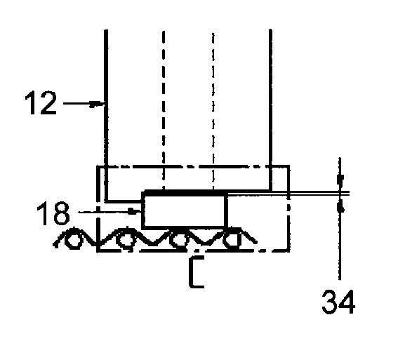 Flanged collet for die pick-up tool