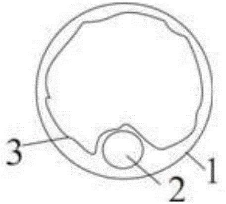 Method for laying optical cable inside fire protection vent pipe