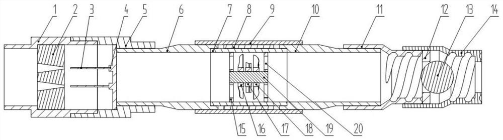 Quantum wax scale treatment integrated device special for oil field