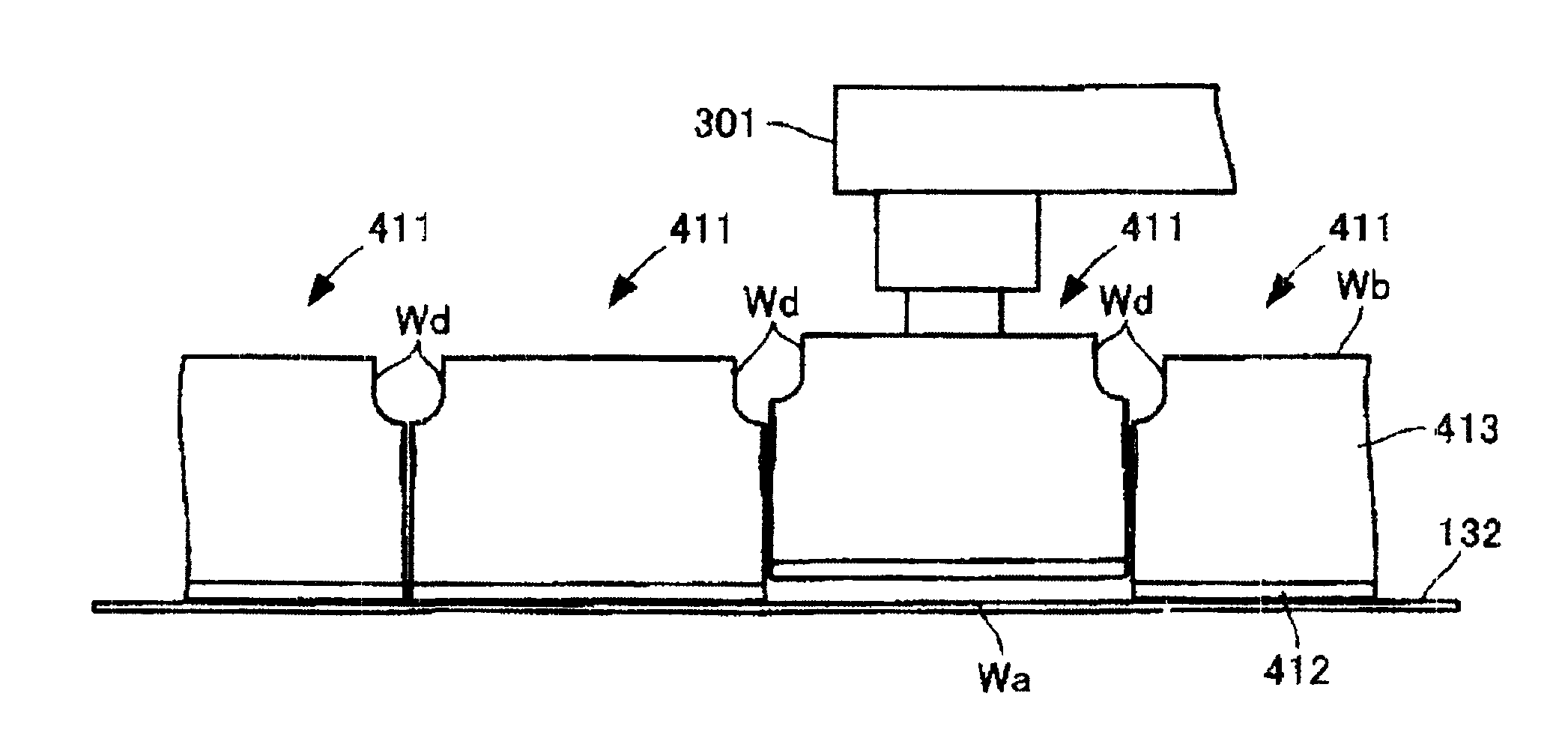 Sapphire wafer dividing method