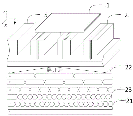 Non-contact magnetic-levitation train positioning device and method and magnetic-levitation train