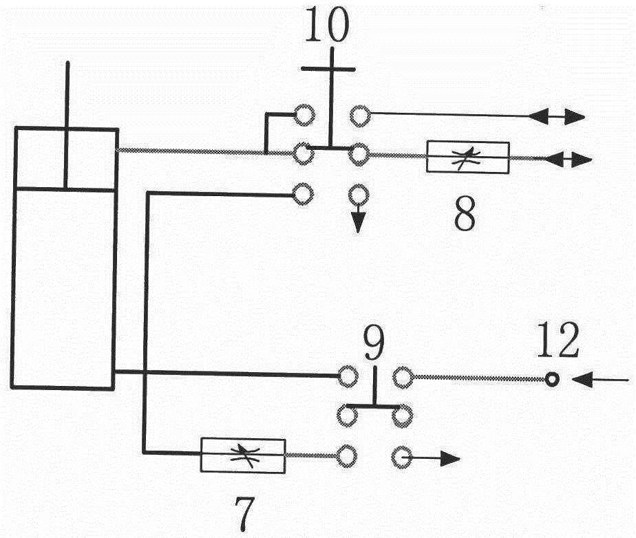 Self-controlled pneumatic lift car