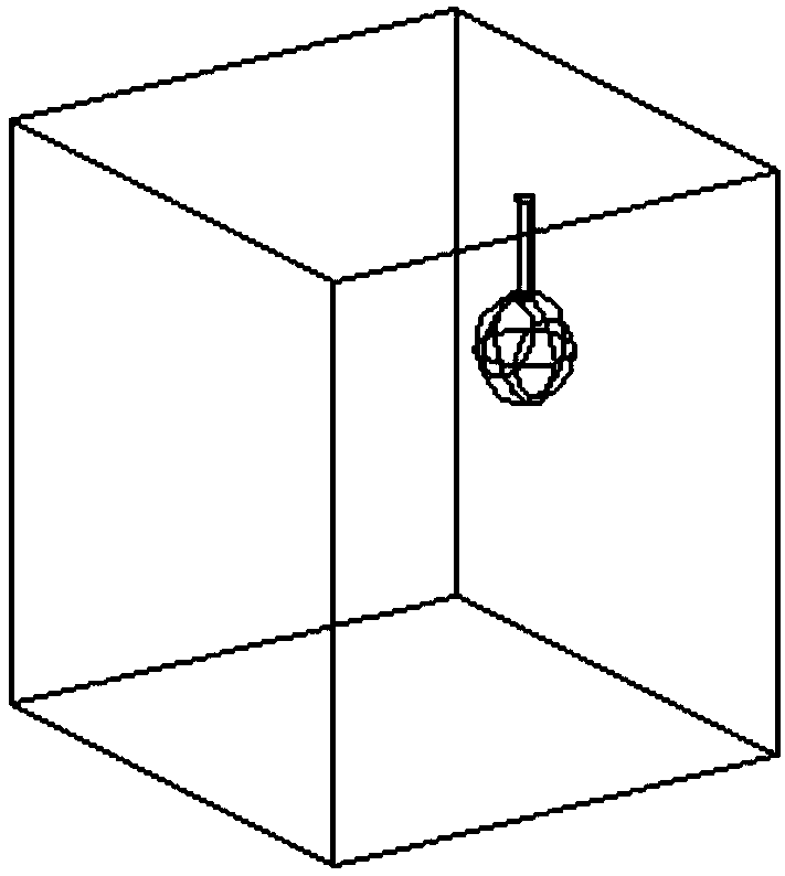 Targeted acidification fracturing physical simulation method for pore-type carbonate rock and application