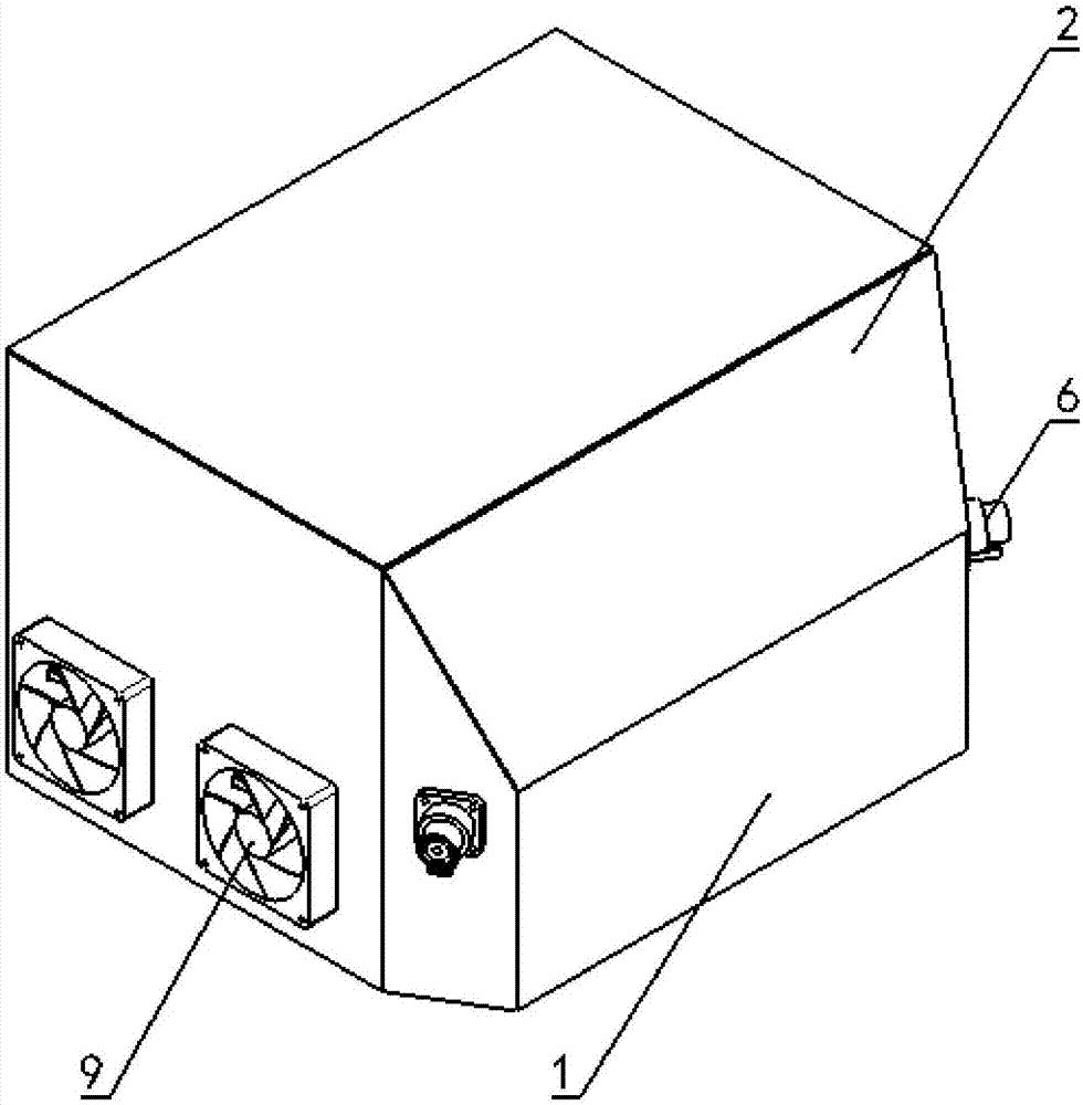 Novel driving battery box for electric vehicle