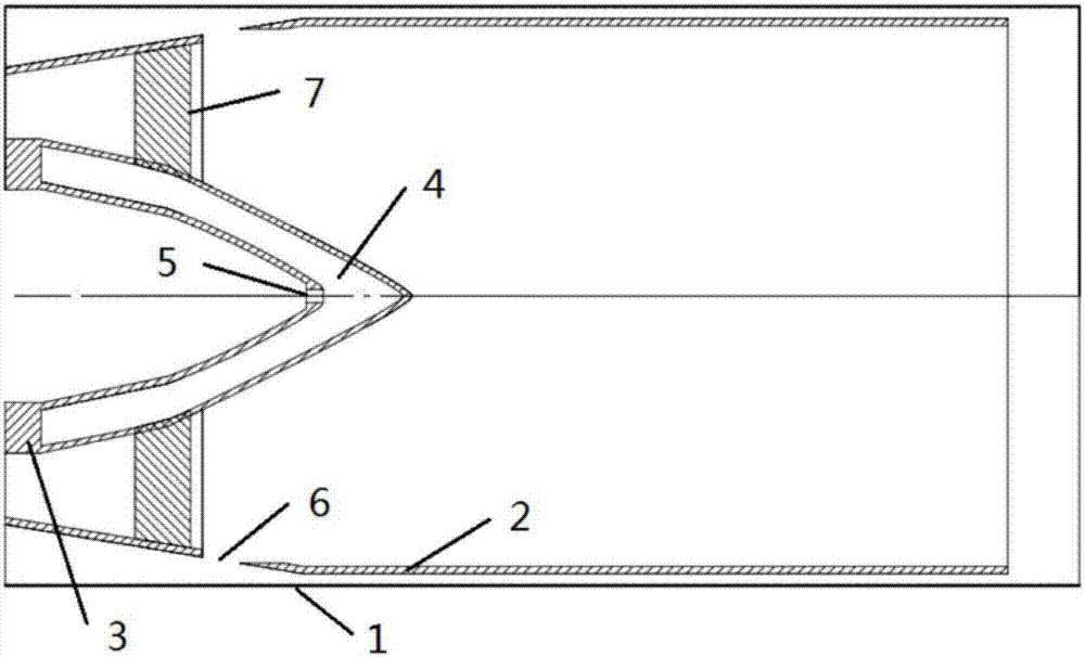 A pre-evaporation integrated afterburner